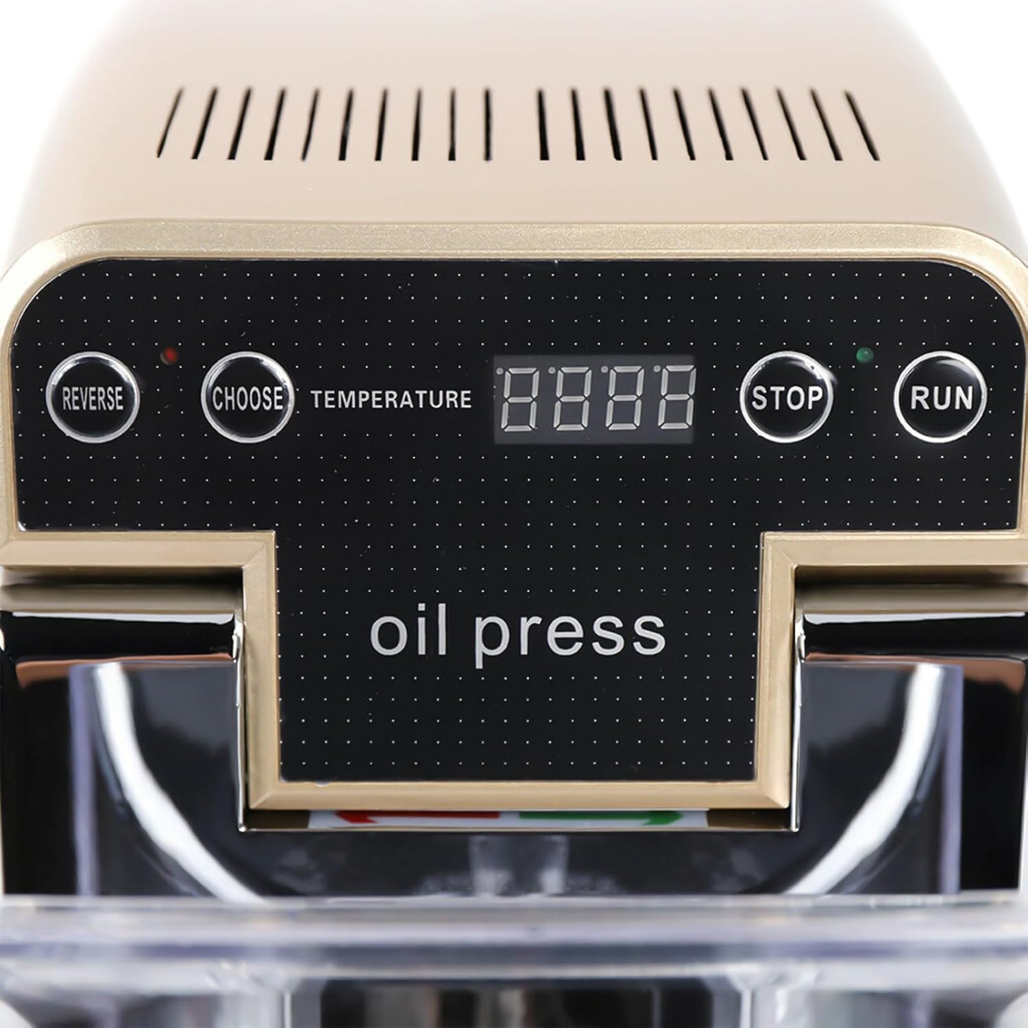 Automatic Oil Press Machine 530W Cold Hot Stainless Steel K3028