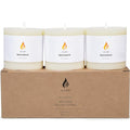 AGLARY Beeswax Pillar Candle, Made of Pure Natural Beeswax, with Ultra Long Burning Time and Low Allergenicity