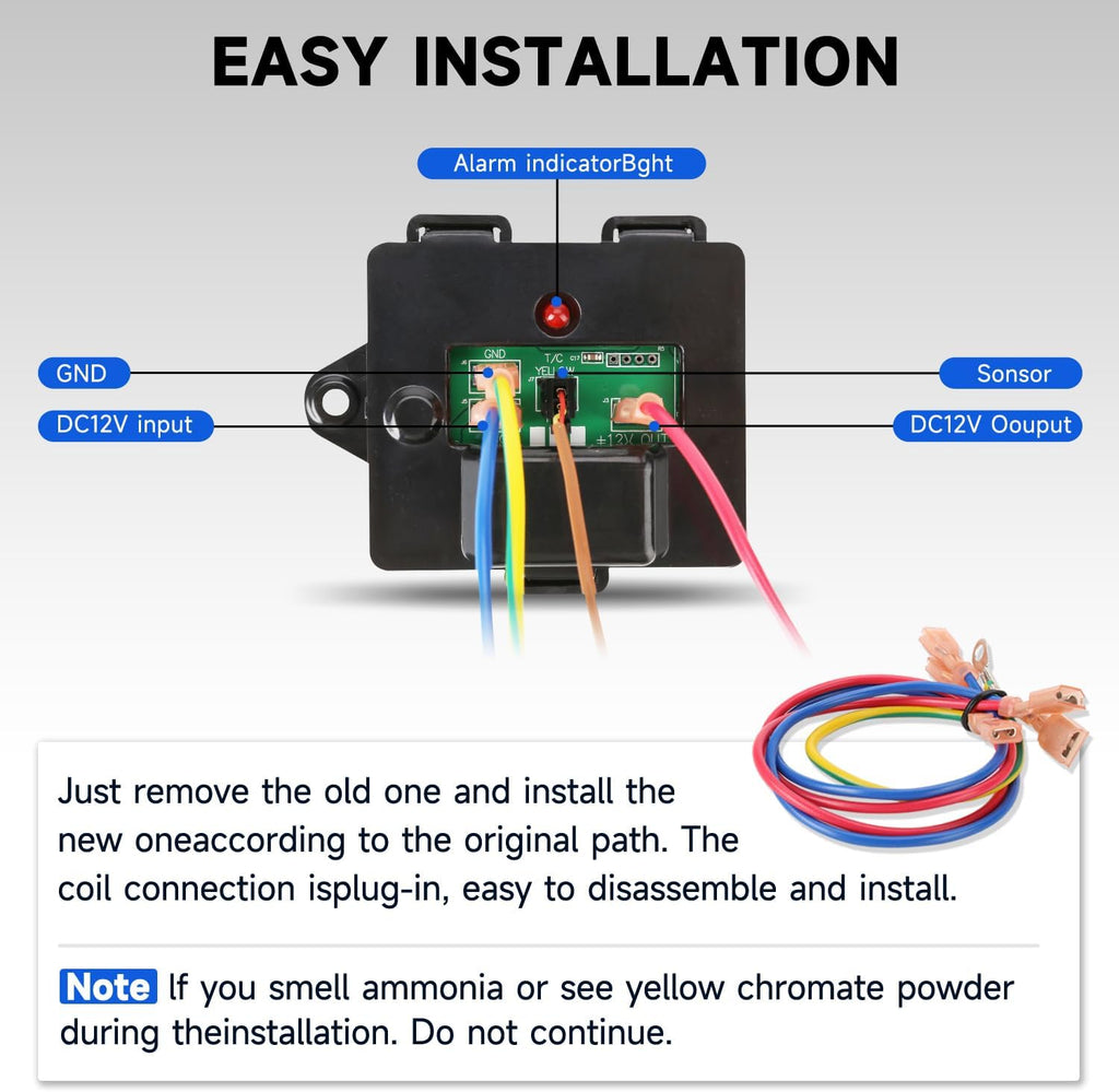 NIHAO 637360 Temp Monitor Control Kit for Norcold RV Refrigerators O5551