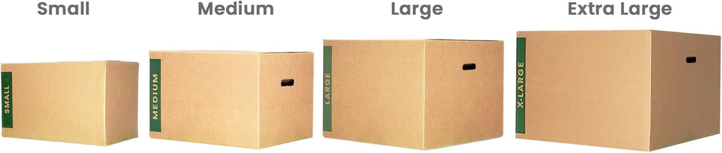 Medium Moving Boxes with Handles 18x14x12, Pack of 10 F289
