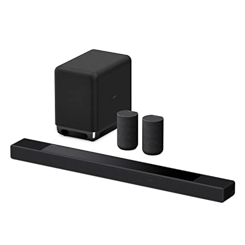 Sony HT-A7000 7.1.2ch Dolby Atmos Sound Bar with SA-RS3S Wireless Rear Speakers U82953
