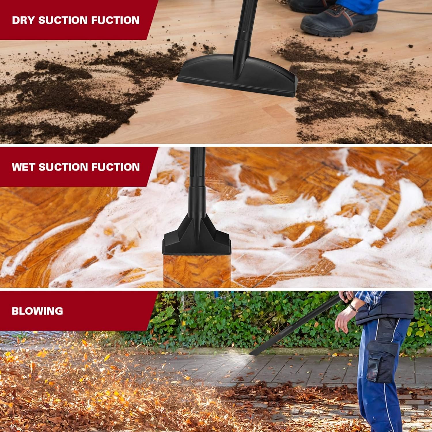 PORTER-CABLE PCX18301-4B 4 Gallon 4 HP Wet/Dry Vacuum, Stainless Steel Portable P1704