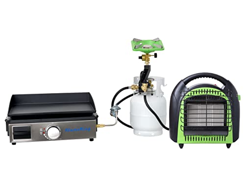 Flame King 3-Port Propane Distribution Tree for Camping P362238