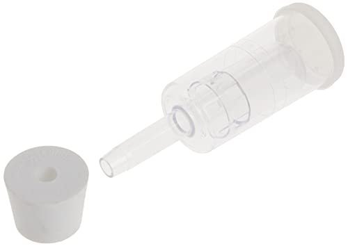 FastRack Stopper/Airlock 1 Gallon Glass Fermenter Jug, Clear Y840227