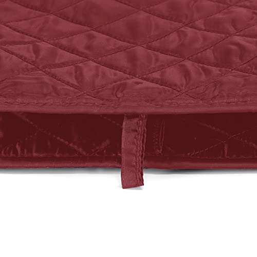 Quilted Toaster Cover 2 Slice, Black A485