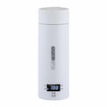 RUIVE Travel Electric Kettle Small Portable Mini Tea Coffee Hot Water Kettle Water Boiler For Travel & Work With Cup Bag Auto Shut Off & Boil Dry (500 Ml White) Mug Set with Words