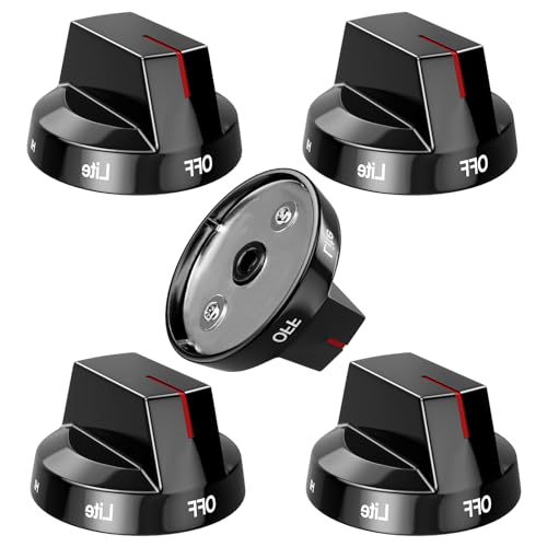 Upgraded DG94-04167 for Samsung Stove Knobs Replacement,DG94-04167A for Samsung Gas Stove Oven Knobs,Fit for NX60A6111SS/AA NX60A6311SS/AA NX60A6511SS/AA NX60A6711SS/AA for Samsung Range Knob