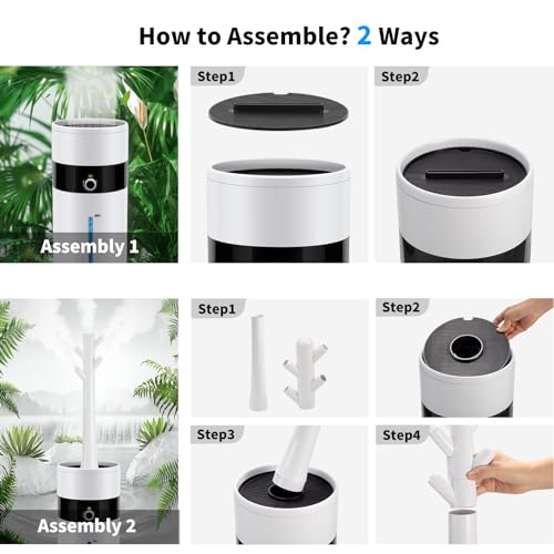 Hioo Humidifiers for Baby Large Room 17-19L O851840