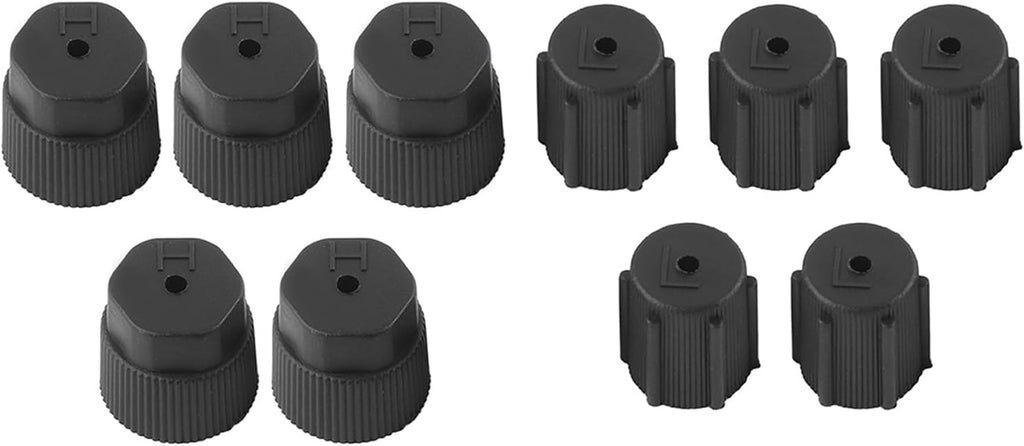 Air Conditioning Service Cap, Sturdy AC Port Cover Wearproof for Most Vehicles