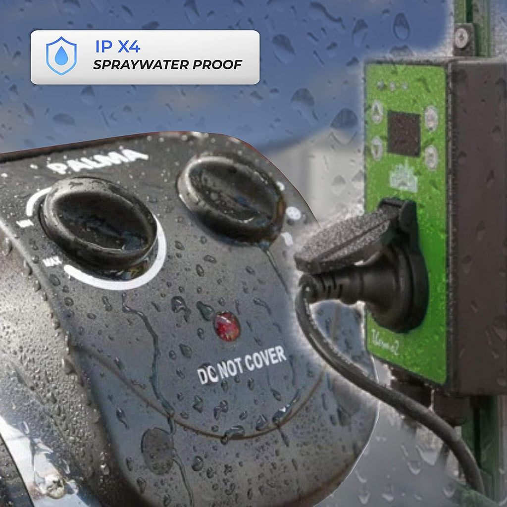 PAL 2.0/USDT Palma Greenhouse Heater with Thermostat, 11" x 8" x 12.5", 110V X343889