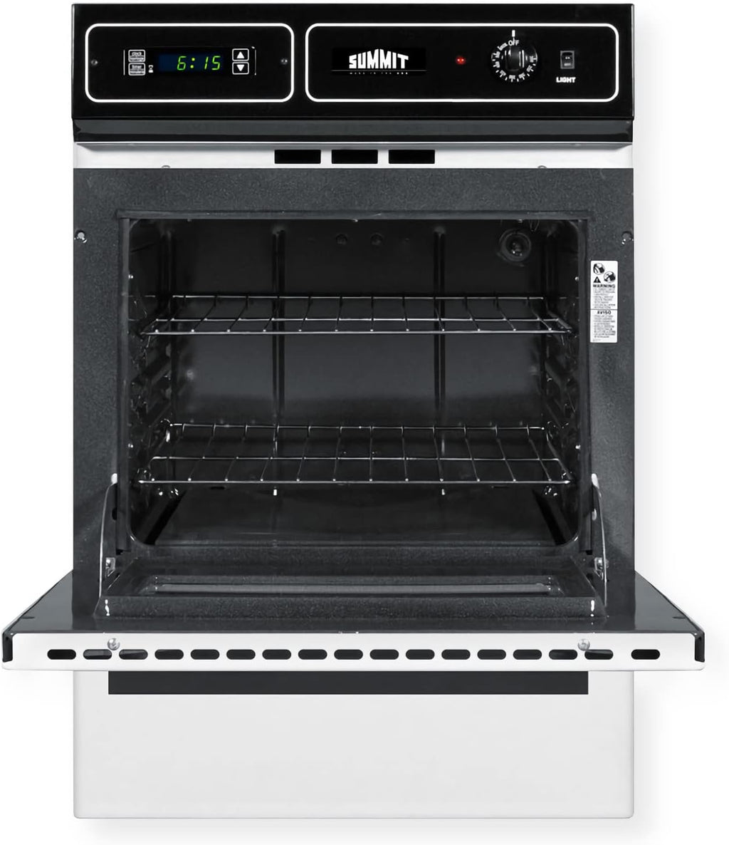 Summit Appliance WTM7212KW 24" Gas Wall Oven with Electronic Ignition B1094