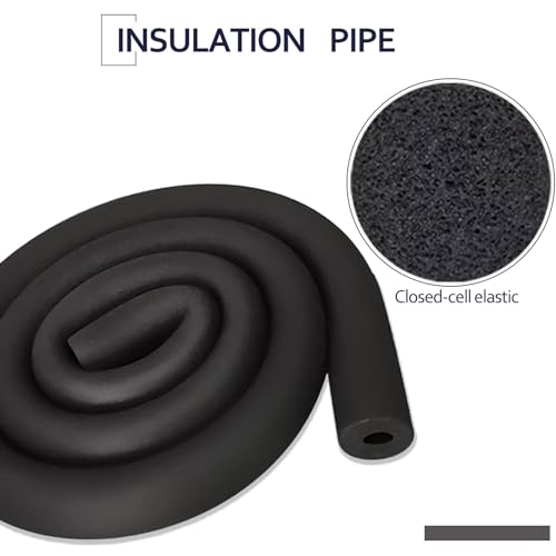 Flexible Pipe Insulation Foam Tube for AC Unit, 5.9ft Length J762763