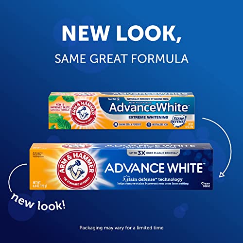 Arm & Hammer Advance Toothpaste Baking Soda Peroxide Tartar Control Q446649