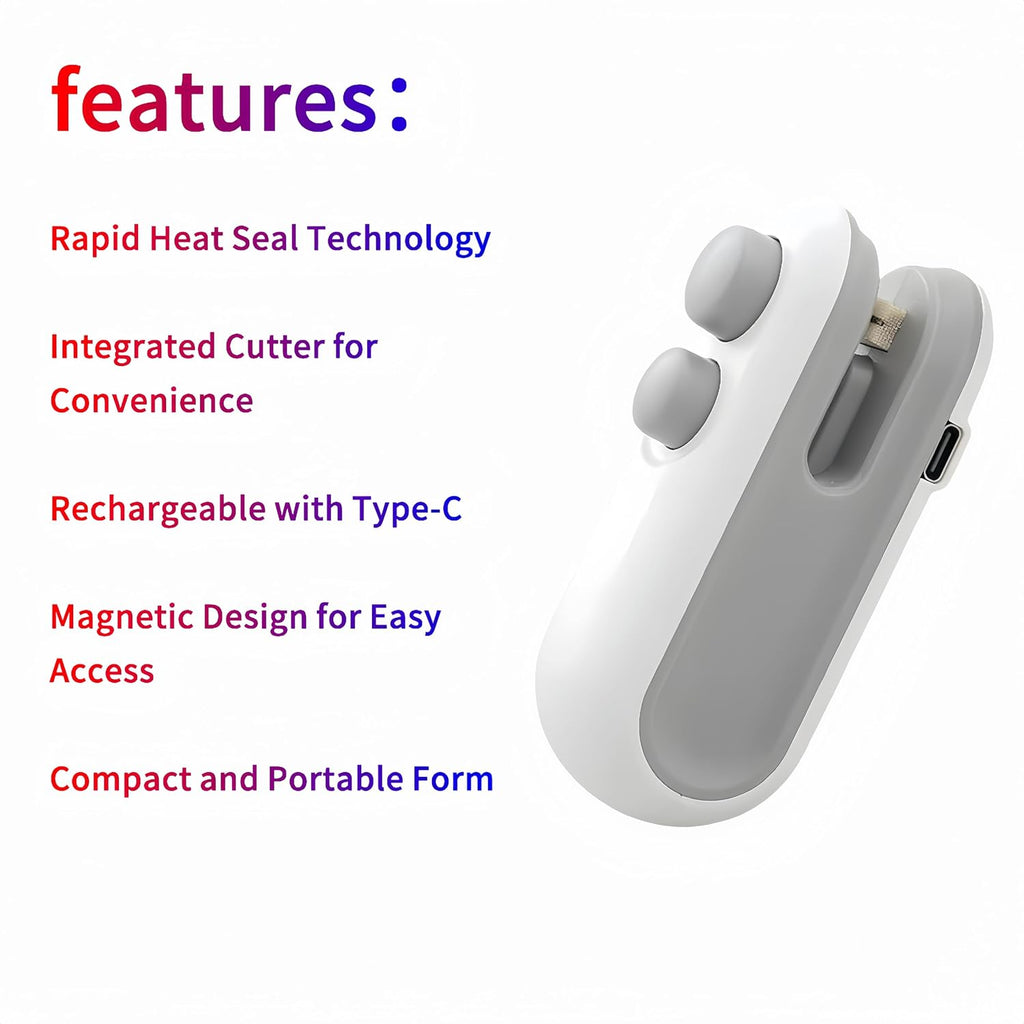 Mini Sealer Portable Hand Press Plastic Sealing Machine B339