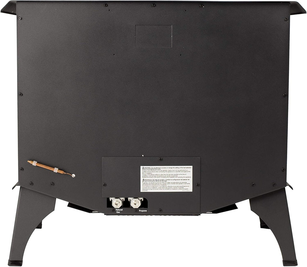 Pleasant Hearth VFS2-PH30DT 30,000 BTU Vent Free Gas Stove, Black L836368