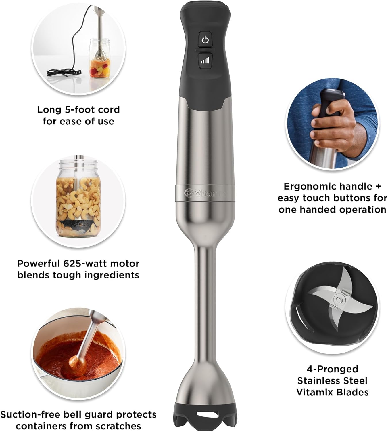 Vitamix Immersion Blender 3 Piece Set U701