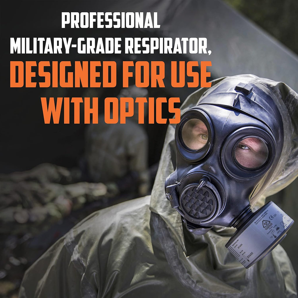 MIRA Safety CM-7M NBC-77 SOF 40mm CBRN Gas Mask Filter G813