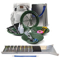 ASR Outdoor Deluxe 50" Folding Sluice Box with Backpack Gold Prospecting Kit