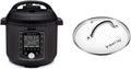 Instant Pot Pro 10-in-1 Pressure Cooker, Slow Cooker, Rice/Grain Cooker, Steamer, Sauté, Sous Vide, Yogurt Maker, 6 Quart & Tempered Glass Lid, Stainless Steel Rim, for 5 Qt/L or 6 Qt/L Models