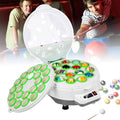 Pool Ball Cleaner, Automatic Billiard Cleaning Polishing Machine with LED Touch Display, No Jump Ball and Run Smoothly, 2 Min Fast Polishing, for Chess Entertainment and Billiards Room