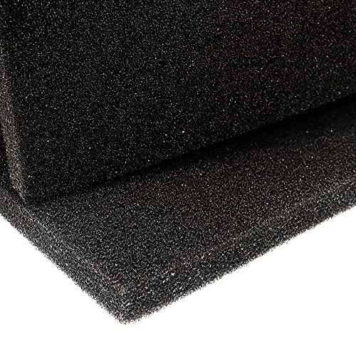 Aquafa Aquarium Filter Large Sponge Pad, Cut-to-Fit Foam 30 PPI K6256