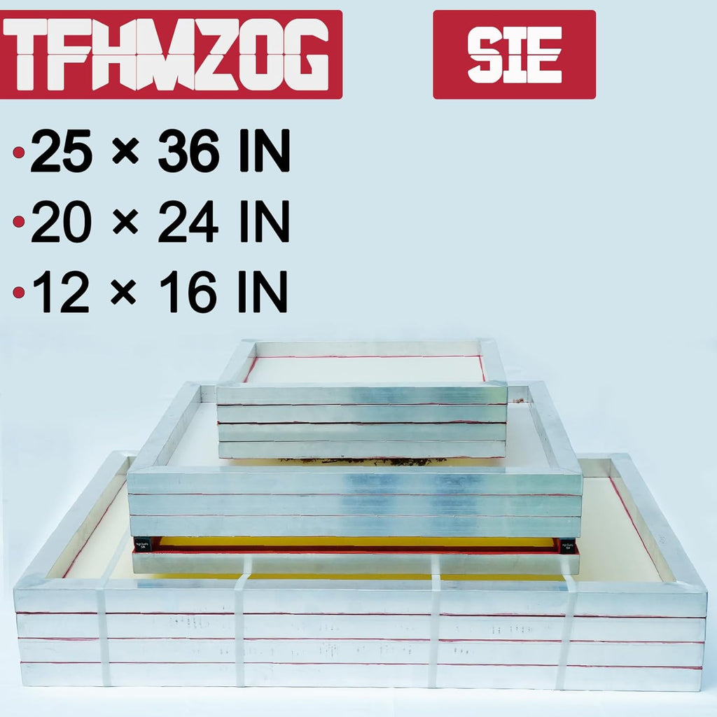 12 × 16" Dry Sift Screen, 4 Sizes, Aluminum Frame, Nylon Mesh U885
