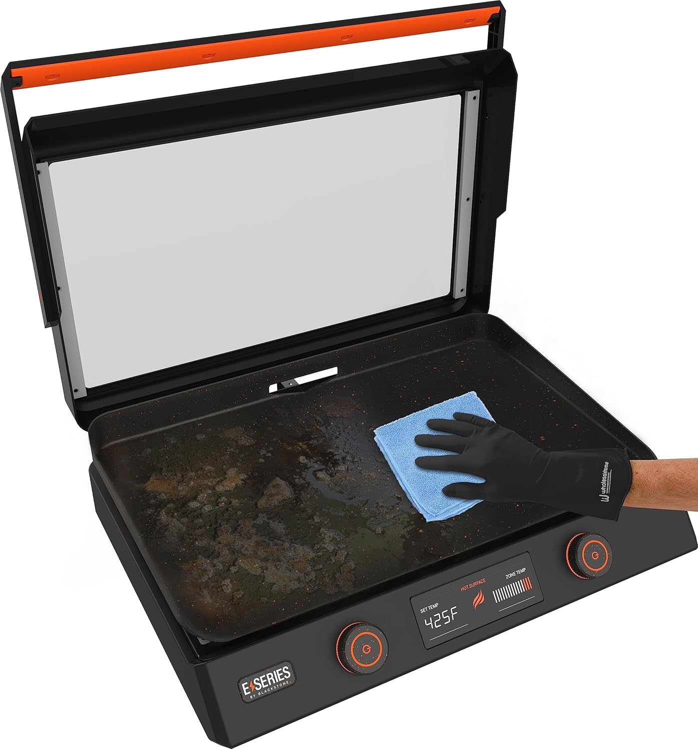 Blackstone 22 Inch Electric Griddle Nonstick with Lid, E-Series Tabletop P53922