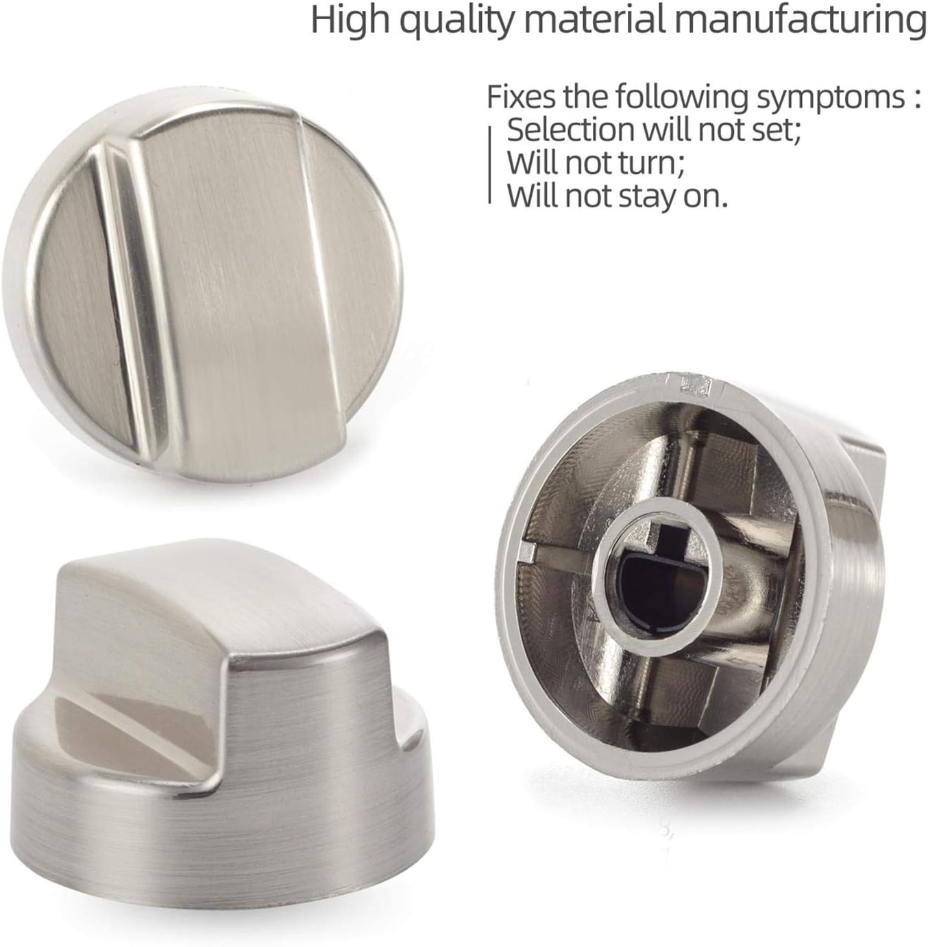 Wolf Hood Knob Replacement 2 Pack for Sub-Zero Pro Ventilation R684