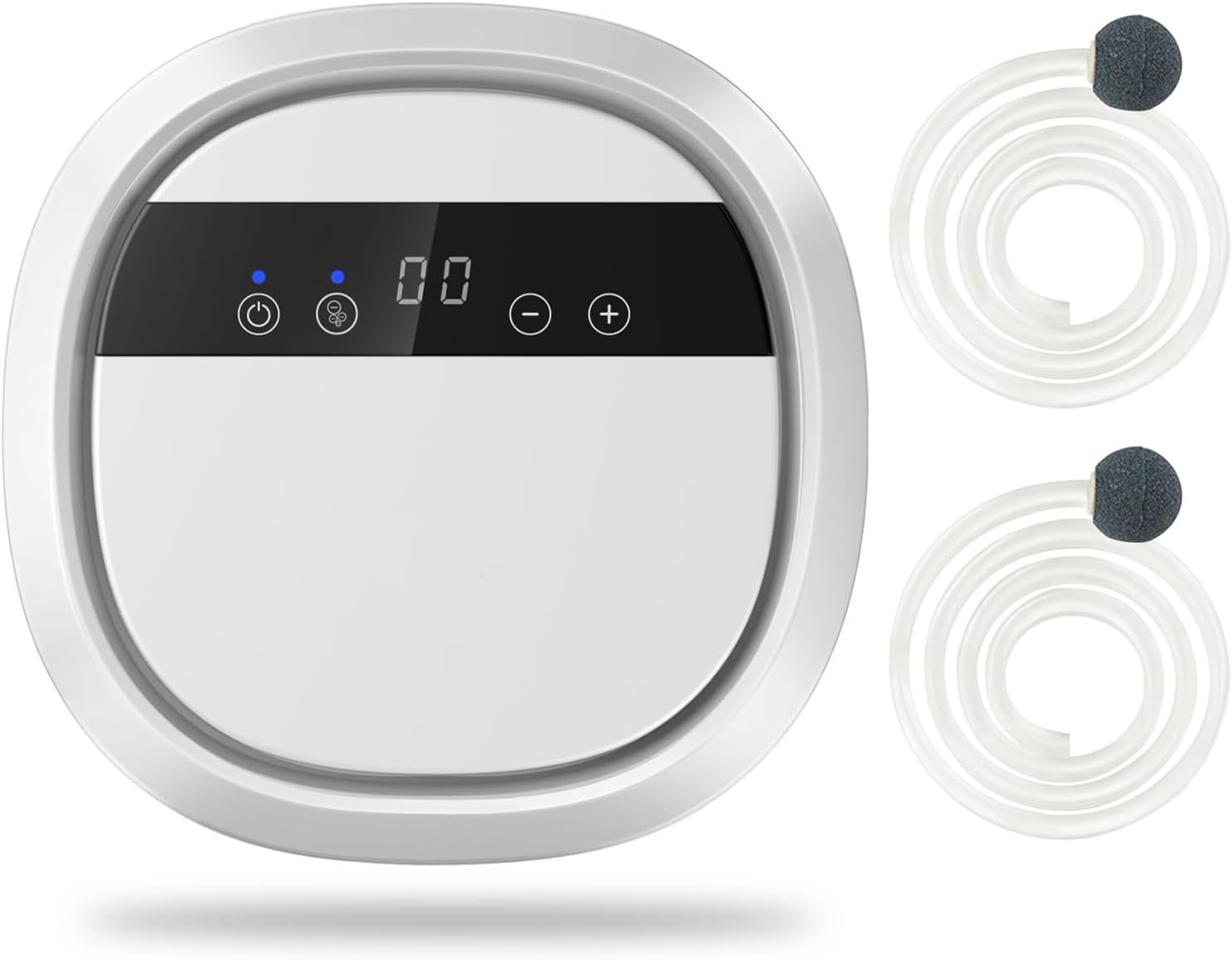 Portable Ozone Machine Generator,Multipurpose Ozone Machine with Timer for Air,Water,Food,Home,Office,Car (White)