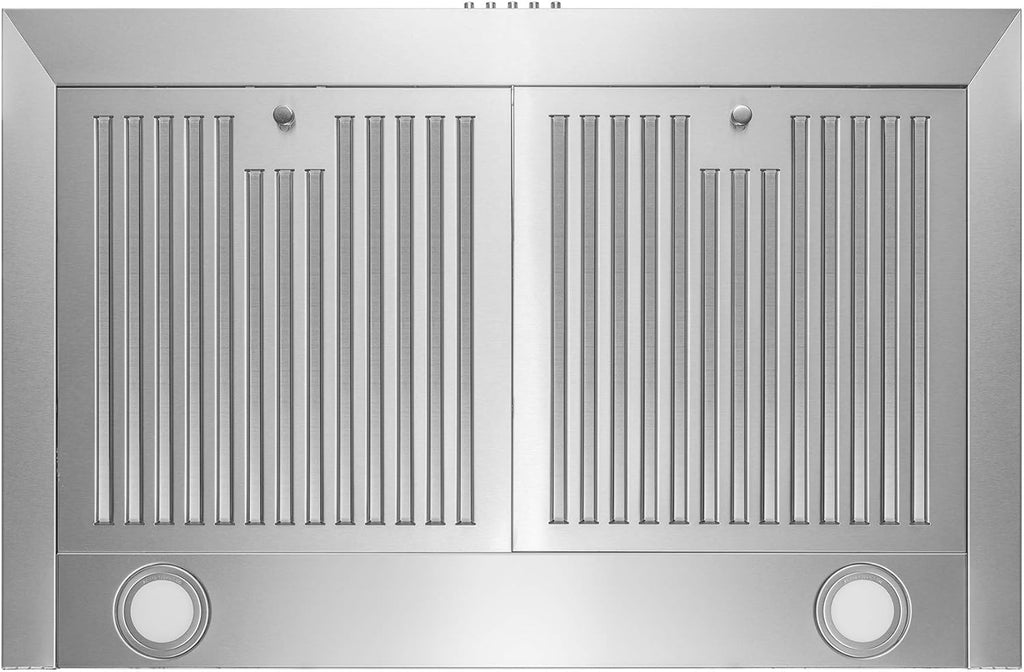 AKDY 30" Wall Mount Range Hood Stainless Steel with LED Lighting C9197