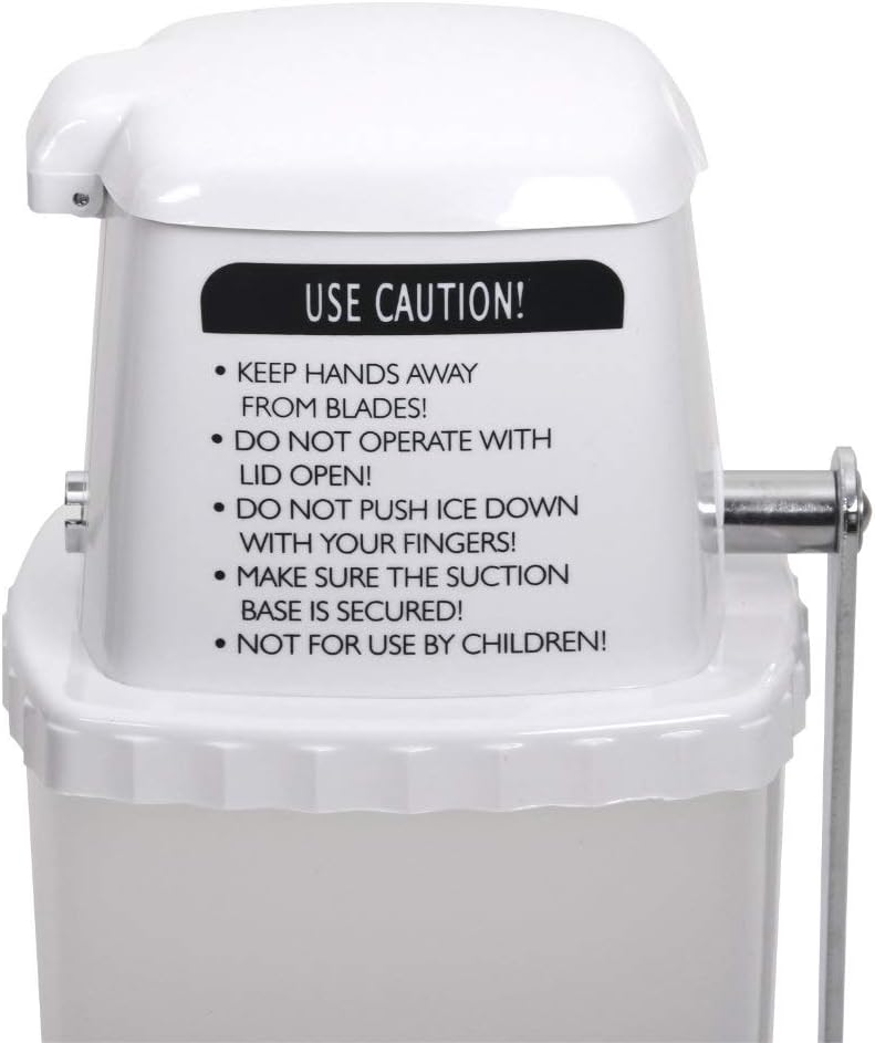 Iceberg Ice Crusher with Stainless Steel Blades and Suction Base E36162
