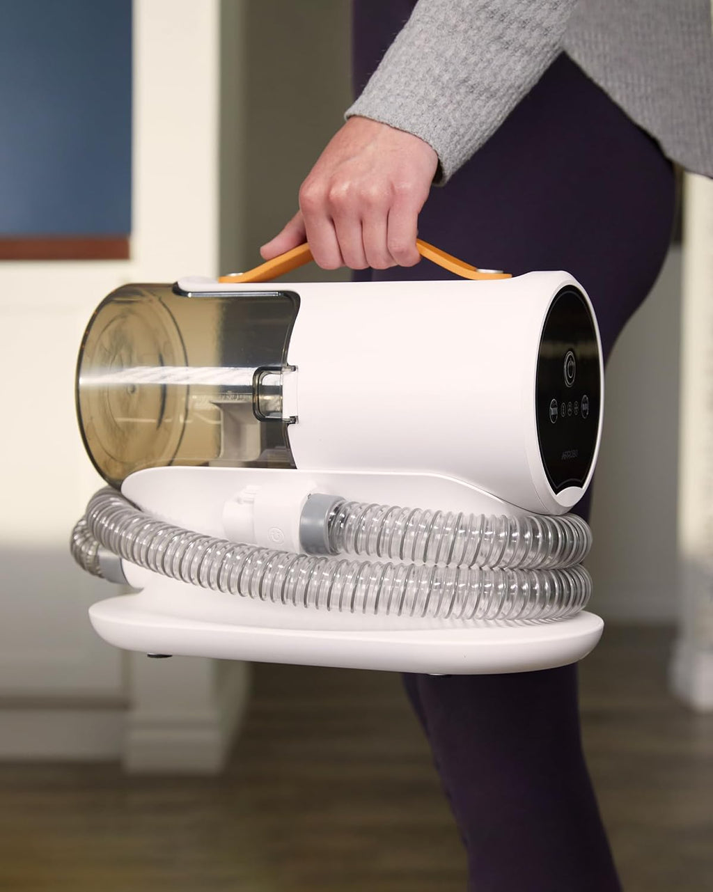 AIRROBO PG100 Dog Grooming Vacuum, 12000Pa Suction, 5 Pet Grooming Tools V151