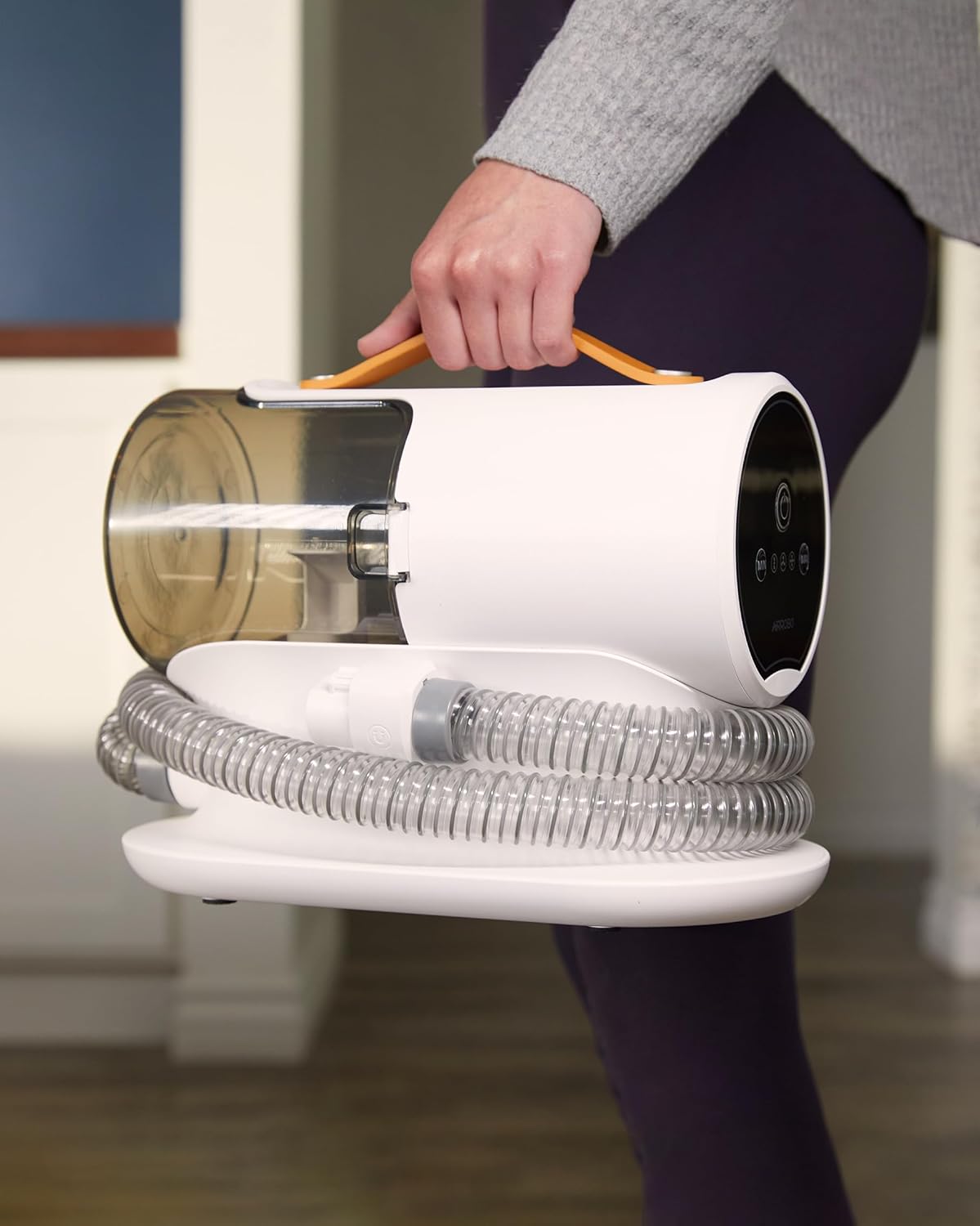 AIRROBO PG100 Dog Grooming Vacuum, 12000Pa Suction, 5 Pet Grooming Tools V151