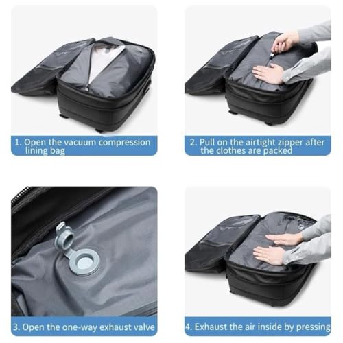 Vacpack Anti Theft Travel Backpack Water Resistant C218091