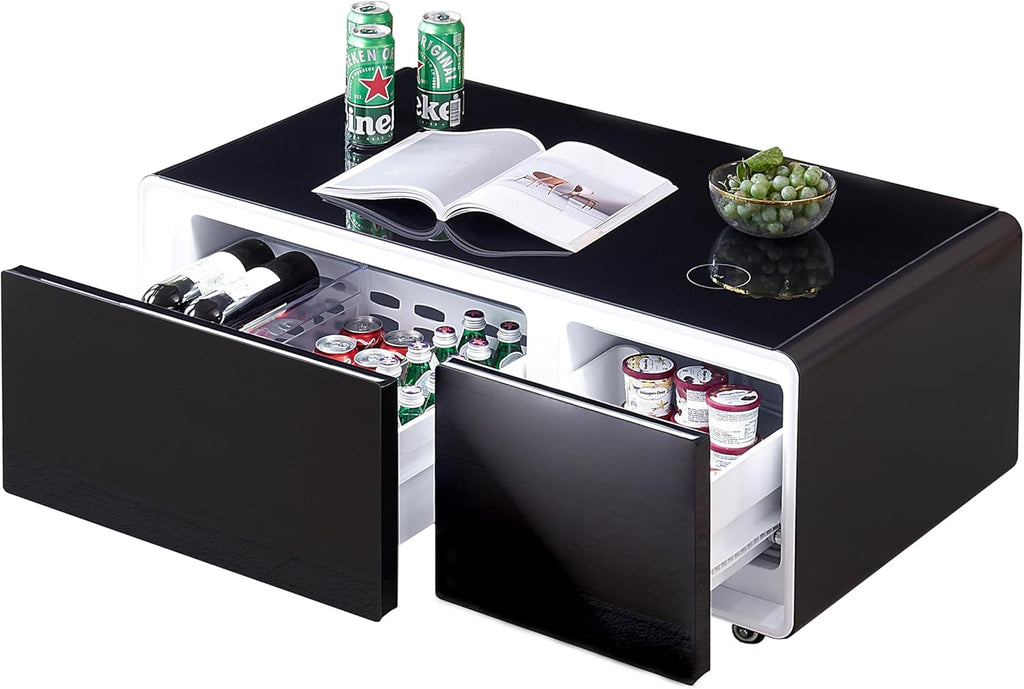 Smart Table Fridge with Cooler and Freezer Z7378