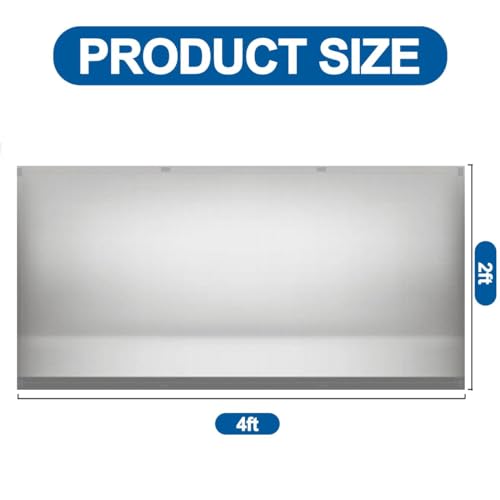 DERUINVAIO Fluorescent Light Covers for Ceiling, Yellow Abstract, 4' x 2' Magnetic L159104