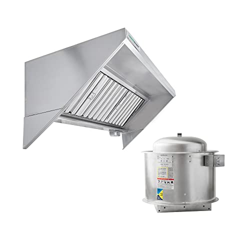 Concession Trailer Hood System with Fire Suppression