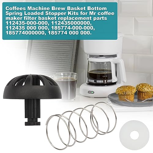 Mr. Coffee Replacement Brew Basket with Spring Loaded Stopper V68529