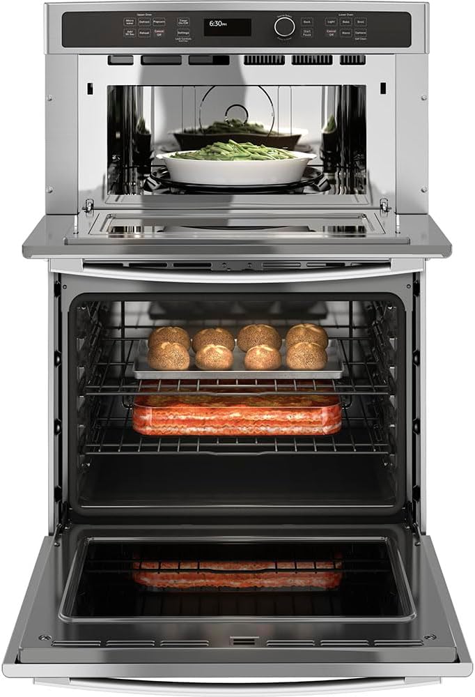 GE JT3800SHSS Electric Combination Wall Oven Q6469