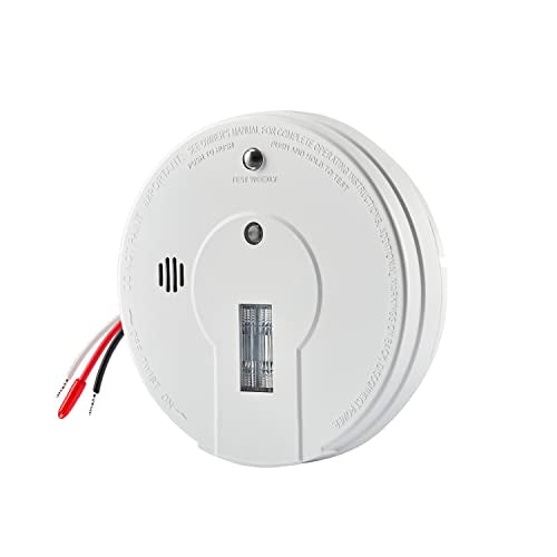 Kidde i12080 Hardwire Smoke Alarm with Exit Light and Battery Backup S452541