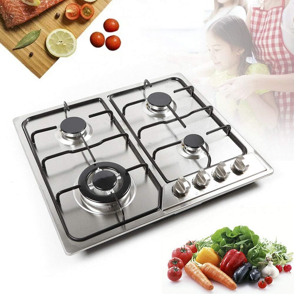 Stainless Steel Gas Cooktop 23 inches 4 Burners R609315