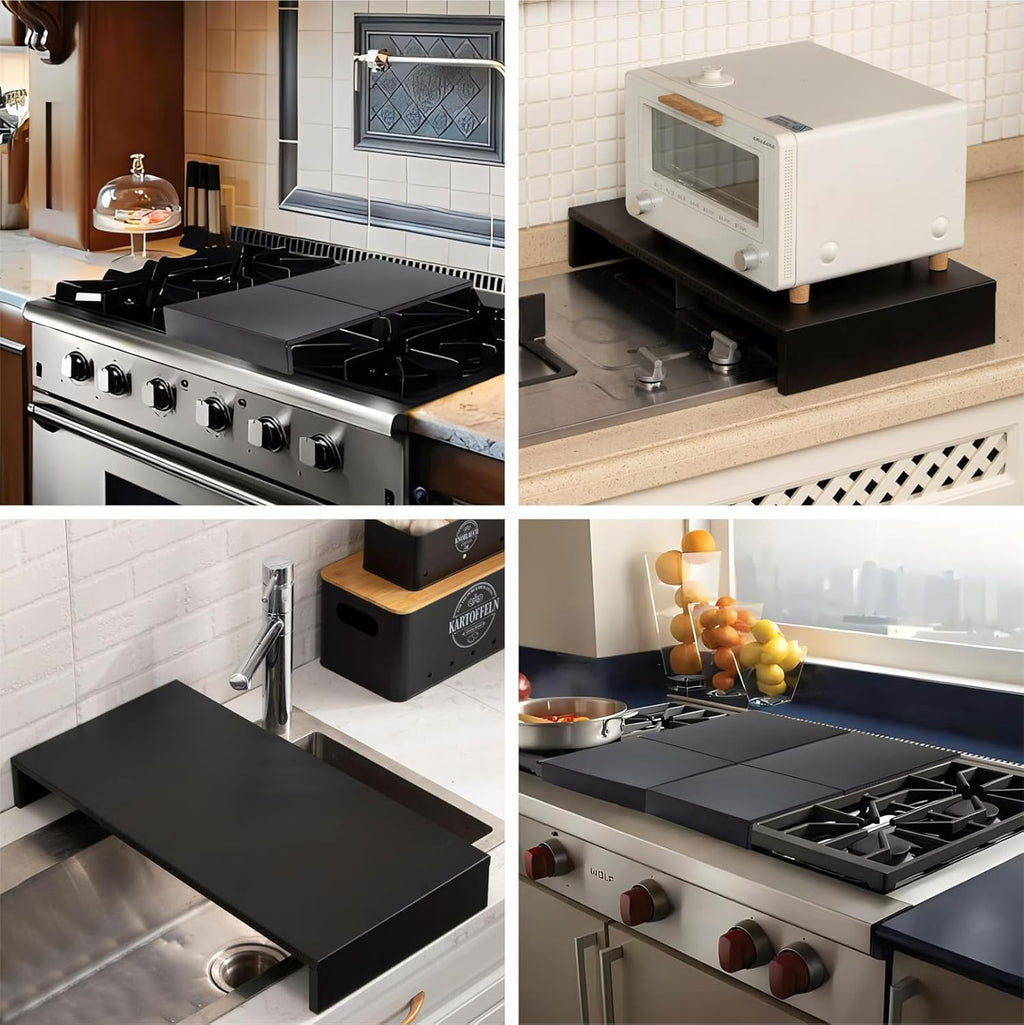 Stainless Steel Gas Stove Cover Board, Heat Resistant Stove Top Cover W7307