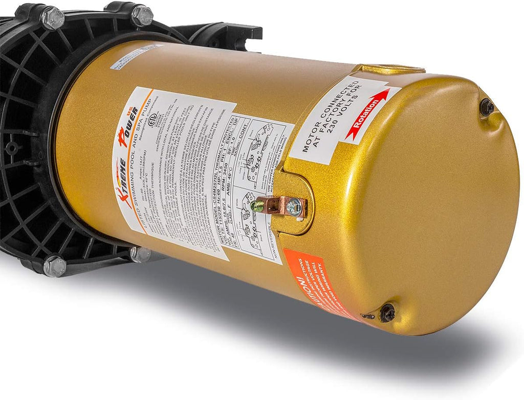 XtremepowerUS 1.5HP Inground Pool Pump 5280GPH Dual Speed U9800