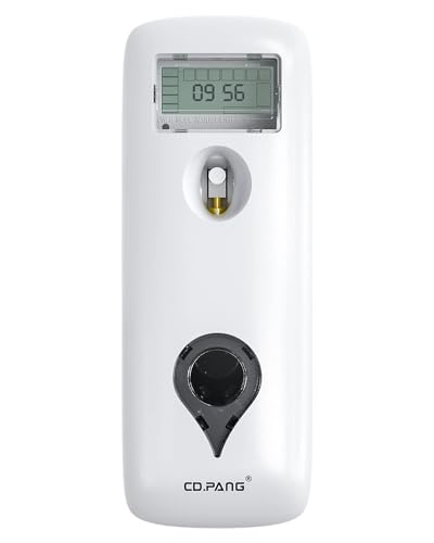 Liquid Air Freshener Dispenser, Commercial Refillable LCD Programmable Fragrance Dispenser for Liquid, Automatic Odor Control System, 300mL, CDPANG