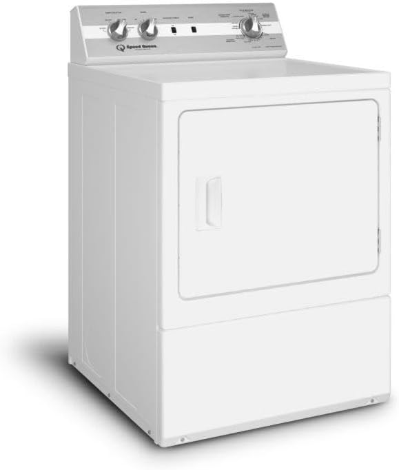 Speed Queen DC5003WE 27" Electric Dryer, 7 cu. ft., White I8939