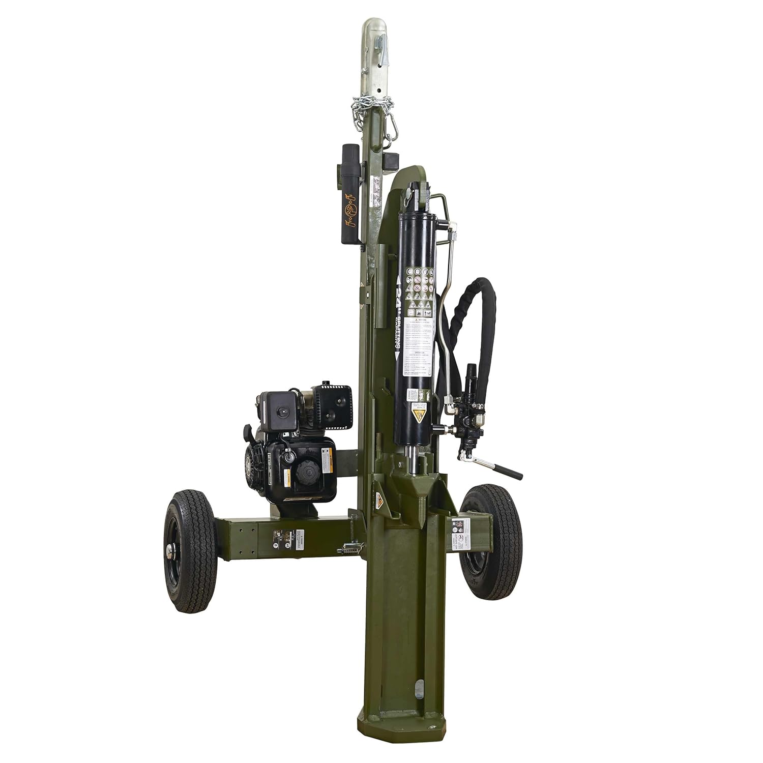 28 Ton Log Splitter with Full Boar Engine 212cc Z653