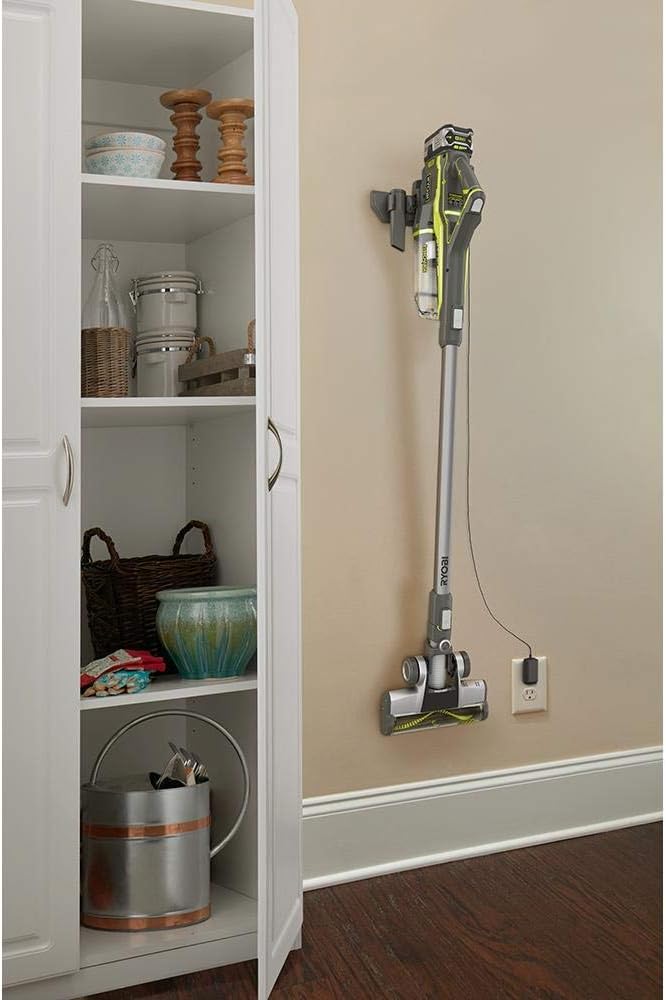 Ryobi 18-Volt ONE+ EverCharge Stick Vacuum Cleaner I380