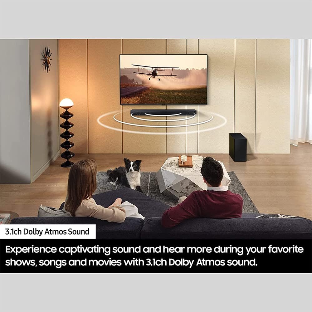 Samsung HW-Q60C 3.1ch Soundbar with Dolby Atmos and Wireless Surround Speakers R44944