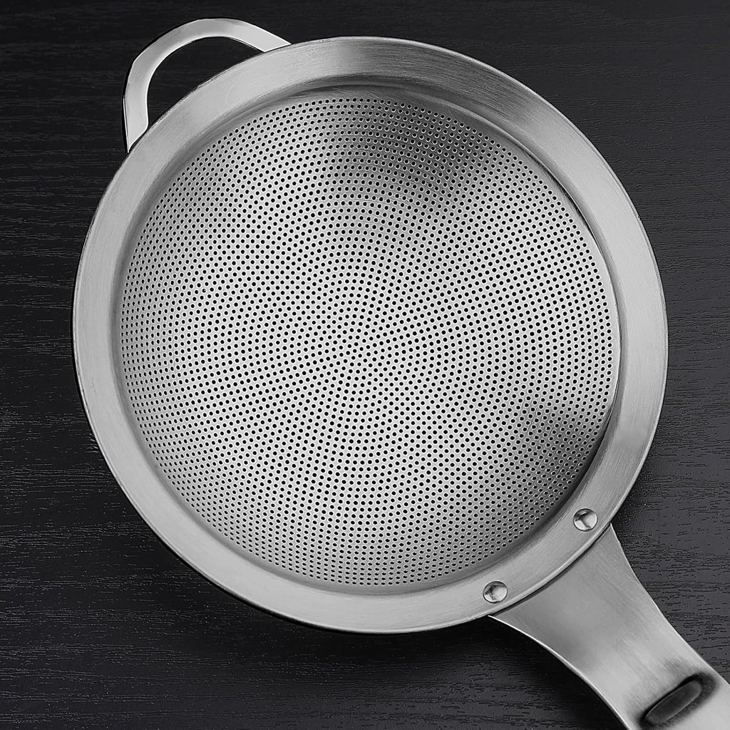 Stainless Steel Fine Mesh Strainer with Handle, Set of 2 P95411
