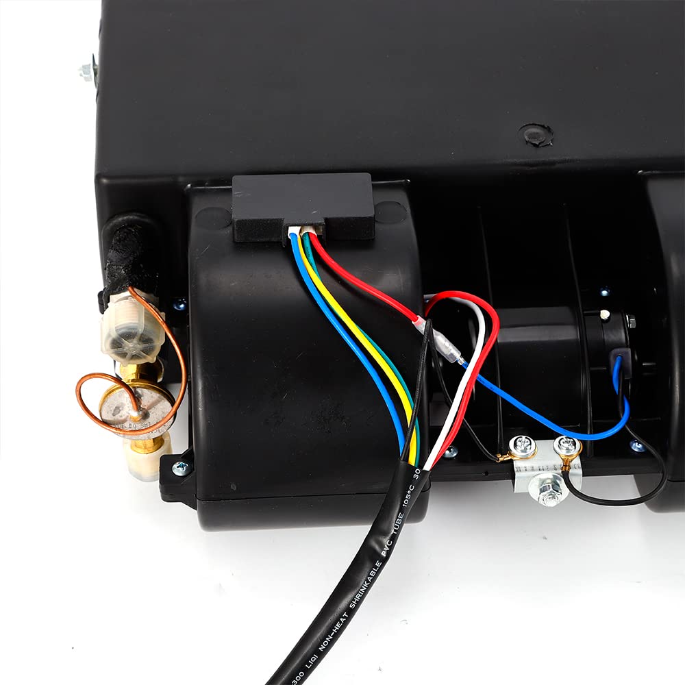 Universal 12V Under-Dash A/C Evaporator Unit 3-Speed Heating Cooling X86833